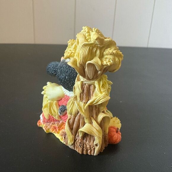 1995 Marys Moo Moos Cow Collectible Figurine The Cows In The Corn 142840 - Picture 3 of 8